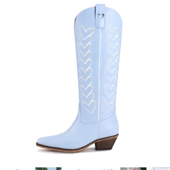 Marfa Boots Shoes - Marfa Boots Baby Blue